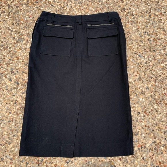 YSL Black Knee-Length Skirt - Picture 8 of 10